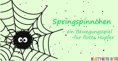 Springspinnchen – ein Bewegungsspiel für flotte Hüpfer