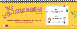 Cover Der Kita-Tischkalender 2025/26