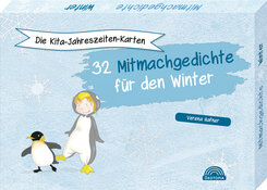 Cover Die Kita-Jahreszeiten-Karten: 32 Mitmachgedichte für den Winter