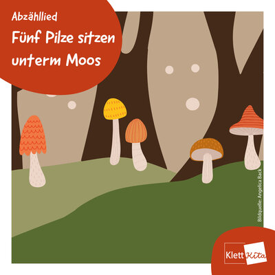 Cover Fünf Pilze sitzen unterm Moos